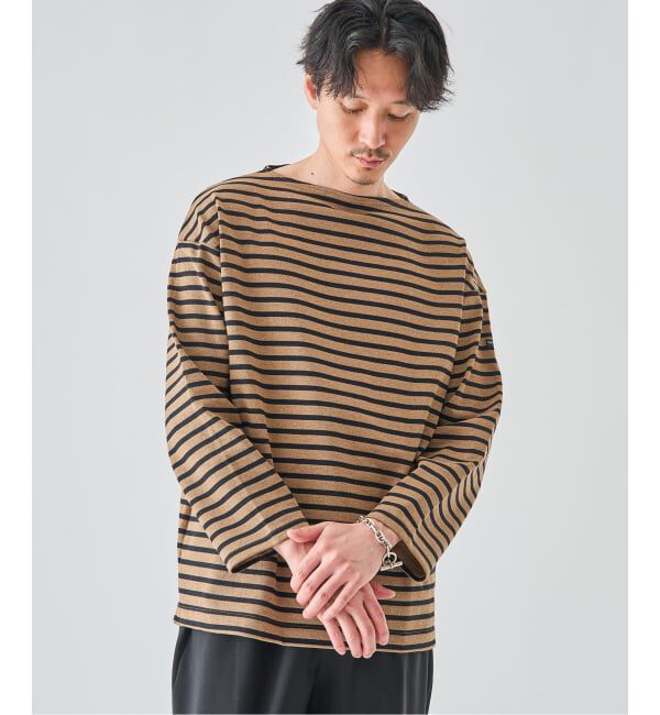 EDIFICE「SAINT JAMES (セントジェームス) 別注 ウエッソン ルーズ ボーダー」|Tシャツ・カットソー|