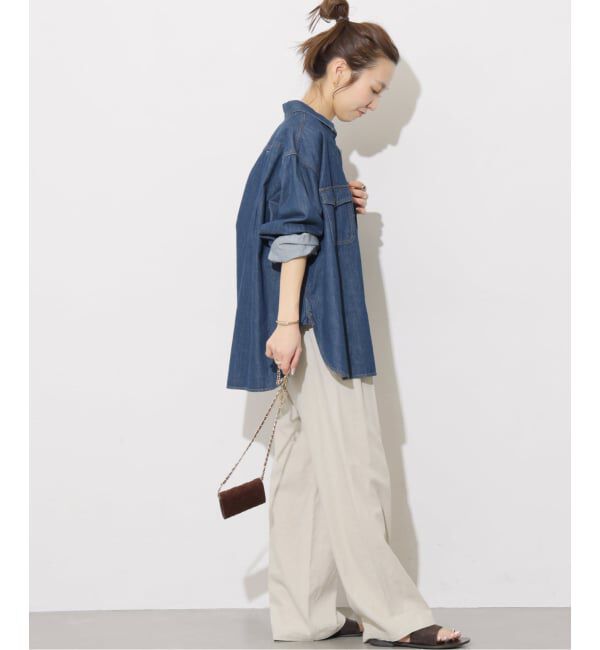 JOURNAL STANDARD relume「《追加3》9oz デニムワークシャツ」|シャツ・ブラウス|
