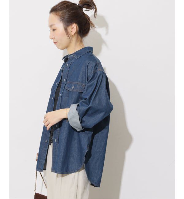 JOURNAL STANDARD relume「《追加3》9oz デニムワークシャツ」|シャツ・ブラウス|