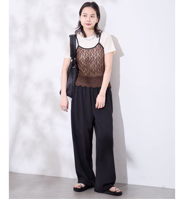 JOURNAL STANDARD「《追加》ライクストレッチワイドパンツ」|その他|