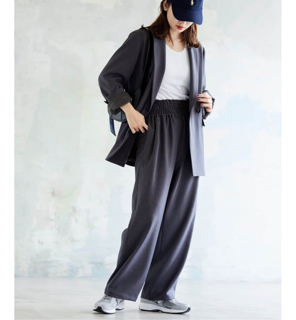 JOURNAL STANDARD「《追加3》ライクストレッチワイドパンツ」|その他|