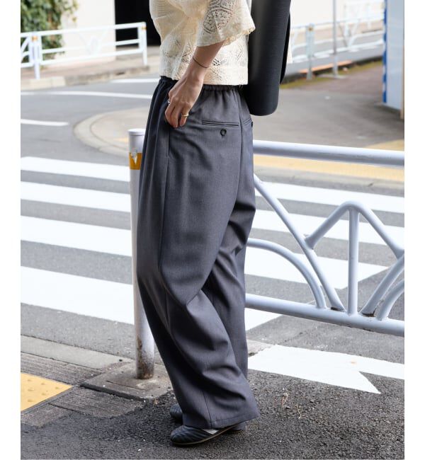 JOURNAL STANDARD「《追加3》ライクストレッチワイドパンツ」|その他|