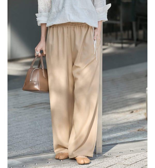 JOURNAL STANDARD「《追加3》ライクストレッチワイドパンツ」|その他|