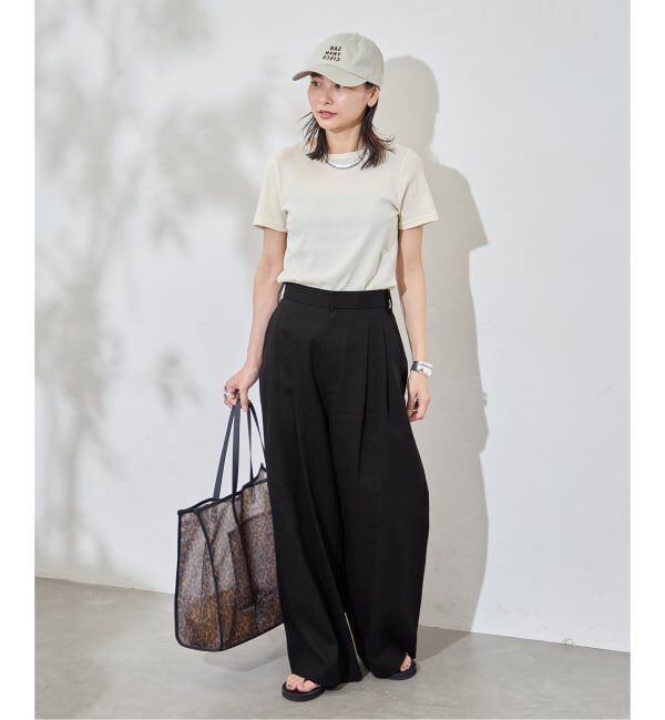 JOURNAL STANDARD「リネンライクロングスラブパンツ」|その他|