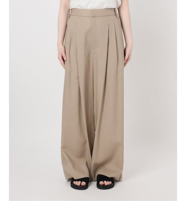 JOURNAL STANDARD「リネンライクロングスラブパンツ」|その他|