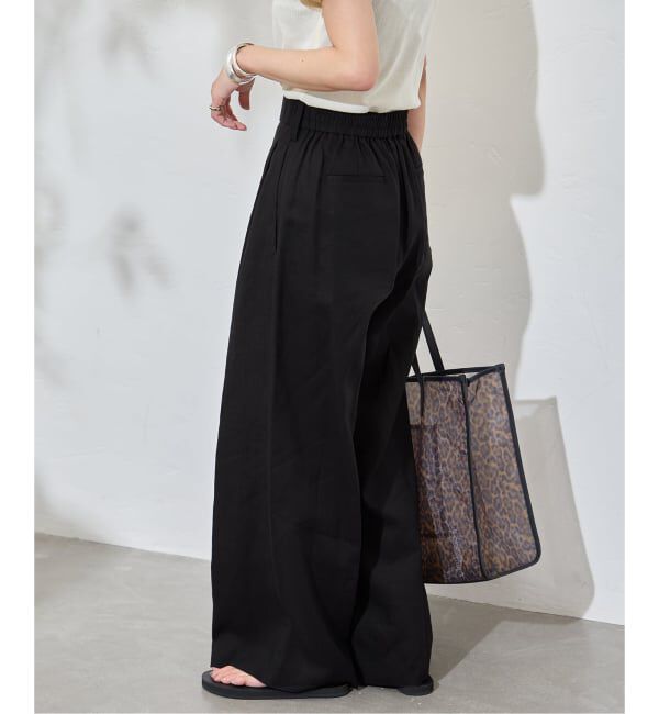 JOURNAL STANDARD「リネンライクロングスラブパンツ」|その他|