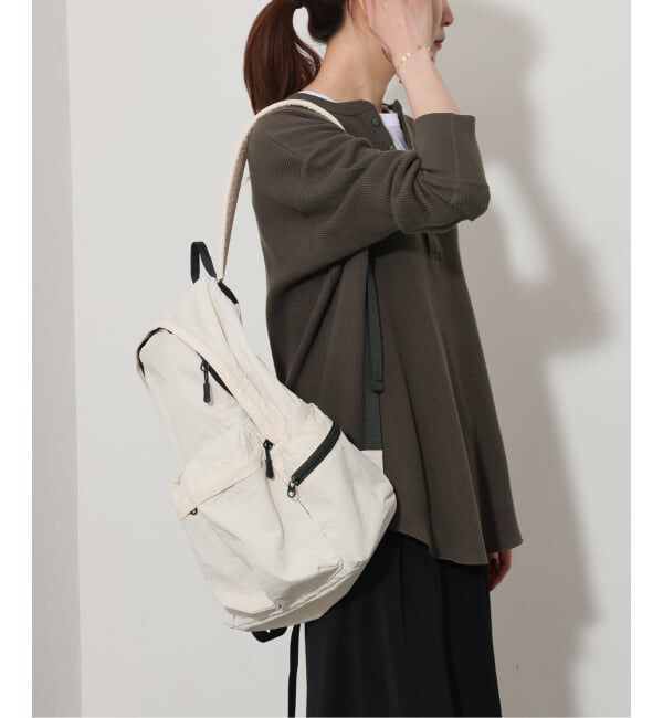 JOURNAL STANDARD relume「《予約》【Hanes&times;relume】別注Newワッフルヘンリーネックプルオーバー」|Tシャツ・カットソー|