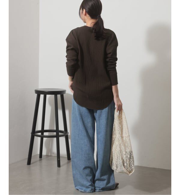 JOURNAL STANDARD relume「《予約》【Hanes&times;relume】別注Newワッフルヘンリーネックプルオーバー」|Tシャツ・カットソー|