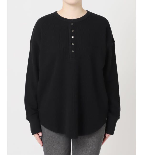 JOURNAL STANDARD relume「《予約》【Hanes&times;relume】別注Newワッフルヘンリーネックプルオーバー」|Tシャツ・カットソー|