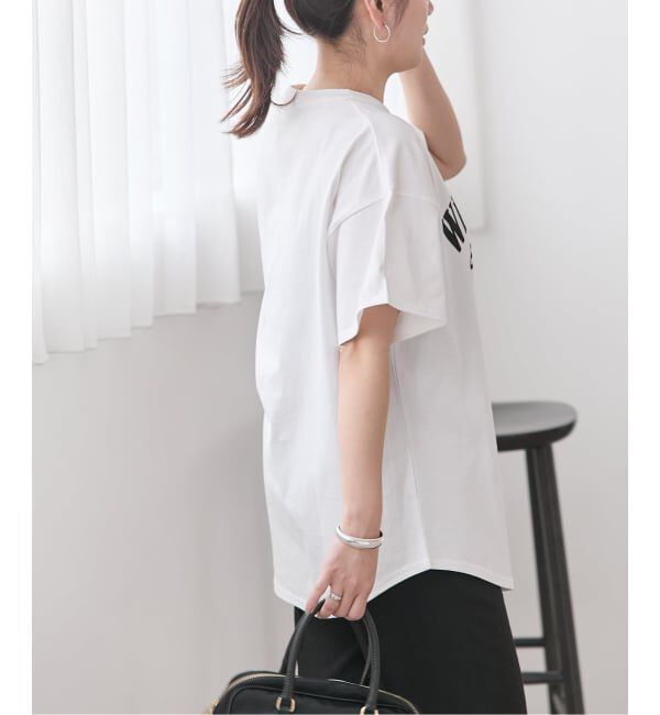 JOURNAL STANDARD「《追加4》ラウンドヘムピグメントT」|Tシャツ・カットソー|