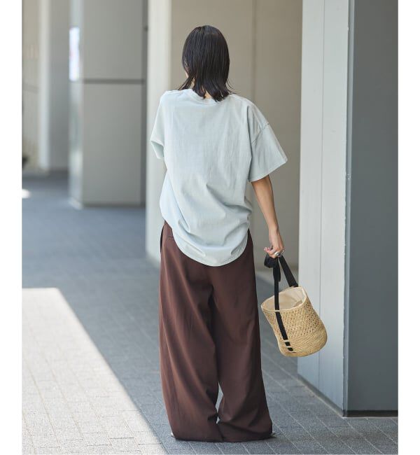 JOURNAL STANDARD「《追加4》ラウンドヘムピグメントT」|Tシャツ・カットソー|
