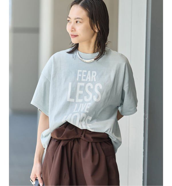JOURNAL STANDARD「《追加4》ラウンドヘムピグメントT」|Tシャツ・カットソー|