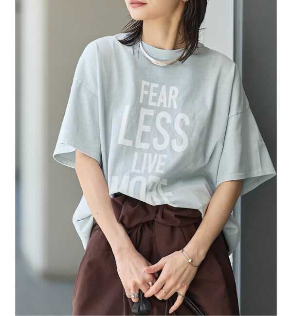 JOURNAL STANDARD「《追加4》ラウンドヘムピグメントT」|Tシャツ・カットソー|