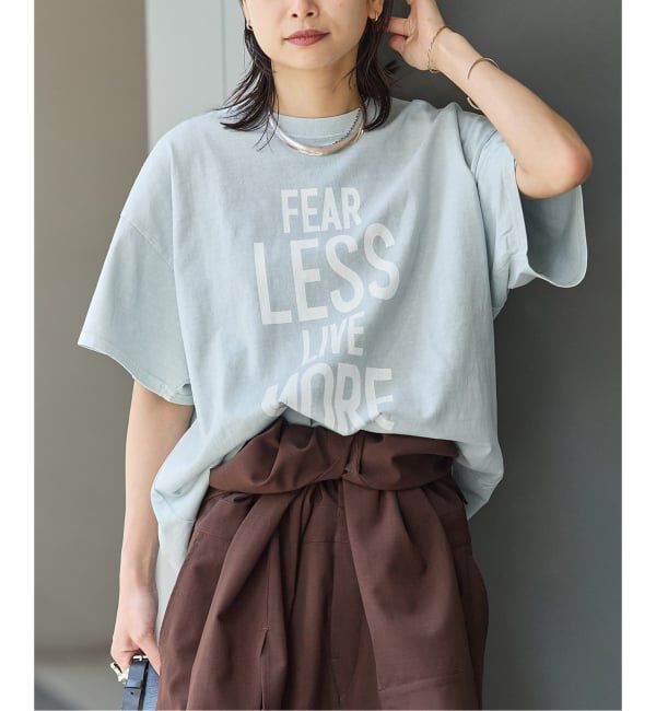 JOURNAL STANDARD「《追加4》ラウンドヘムピグメントT」|Tシャツ・カットソー|