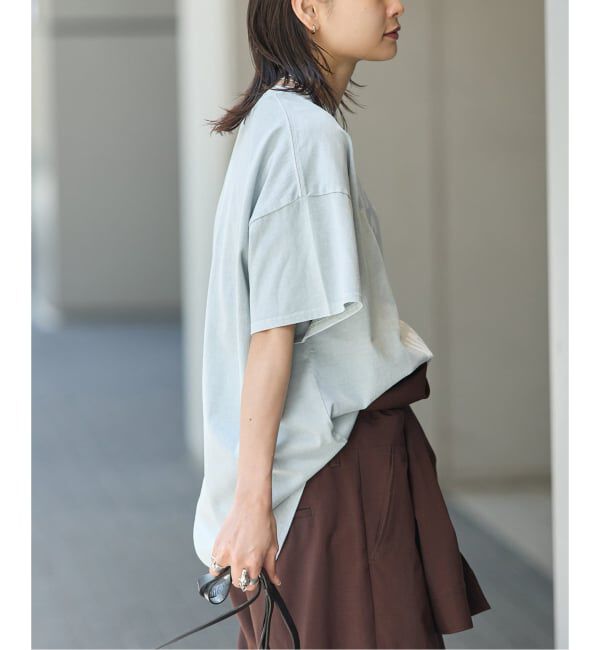 JOURNAL STANDARD「《追加4》ラウンドヘムピグメントT」|Tシャツ・カットソー|