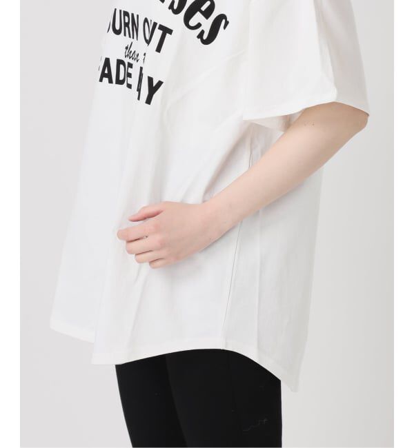 JOURNAL STANDARD「《追加4》ラウンドヘムピグメントT」|Tシャツ・カットソー|