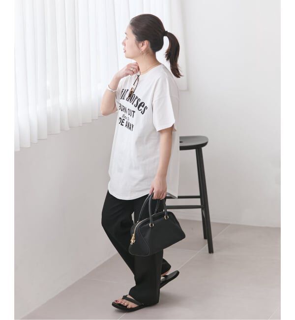 JOURNAL STANDARD「《追加4》ラウンドヘムピグメントT」|Tシャツ・カットソー|
