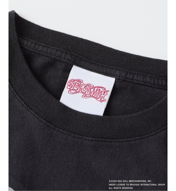 JOURNAL STANDARD relume「《予約》AERO SMITH / エアロスミス 別注 ヴィンテージ加工 プリントロンT」|Tシャツ・カットソー|