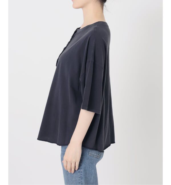 FRAMeWORK「ヘンリーネックWIDE-Tee」|Tシャツ・カットソー|