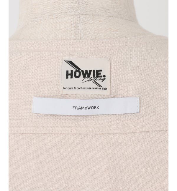 FRAMeWORK「HOWIECLOTHING&times;FRAMeWORKベスト」|ダウンベスト・ベスト|
