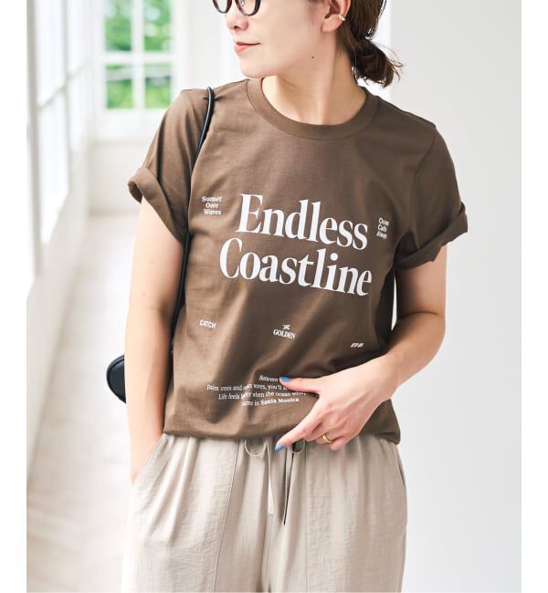 Spick and Span「《追加》コンパクトロゴTシャツ」|Tシャツ・カットソー|