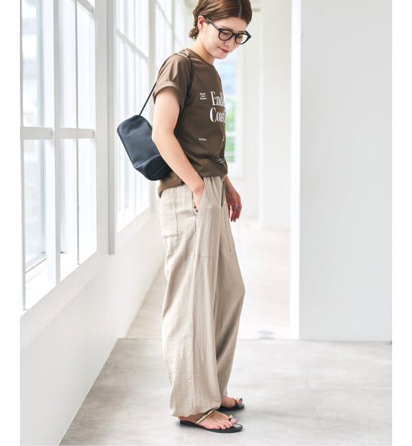 Spick and Span「《追加》コンパクトロゴTシャツ」|Tシャツ・カットソー|