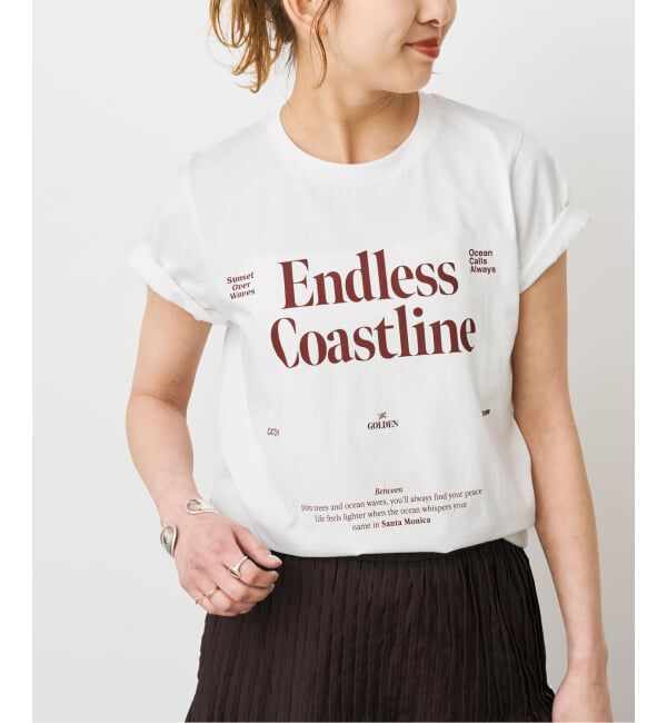 Spick and Span「《追加》コンパクトロゴTシャツ」|Tシャツ・カットソー|