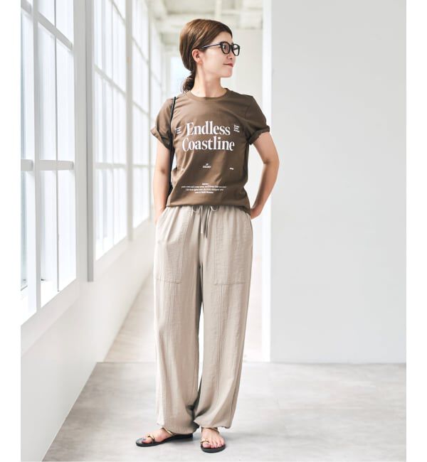 Spick and Span「《追加》コンパクトロゴTシャツ」|Tシャツ・カットソー|