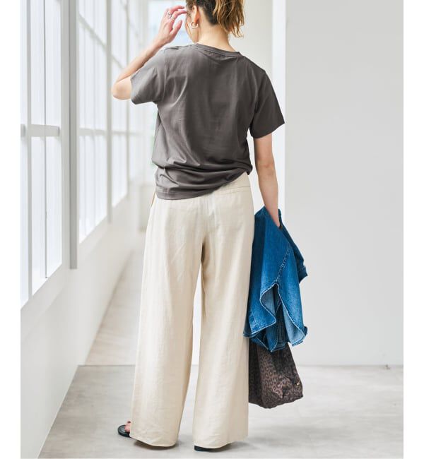 Spick and Span「《追加》コンパクトロゴTシャツ」|Tシャツ・カットソー|