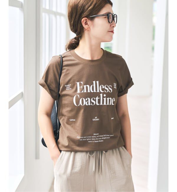 Spick and Span「《追加》コンパクトロゴTシャツ」|Tシャツ・カットソー|
