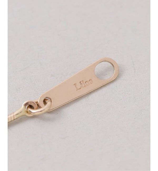 Lilas by Spick&Span「コンパクトチェーン38cmネックレス K10」|ネックレス|