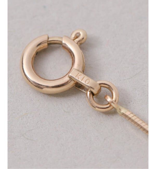 Lilas by Spick&Span「コンパクトチェーン55cmネックレス K10」|ネックレス|