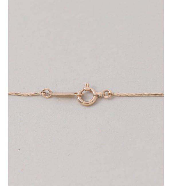 Lilas by Spick&Span「コンパクトチェーン55cmネックレス K10」|ネックレス|