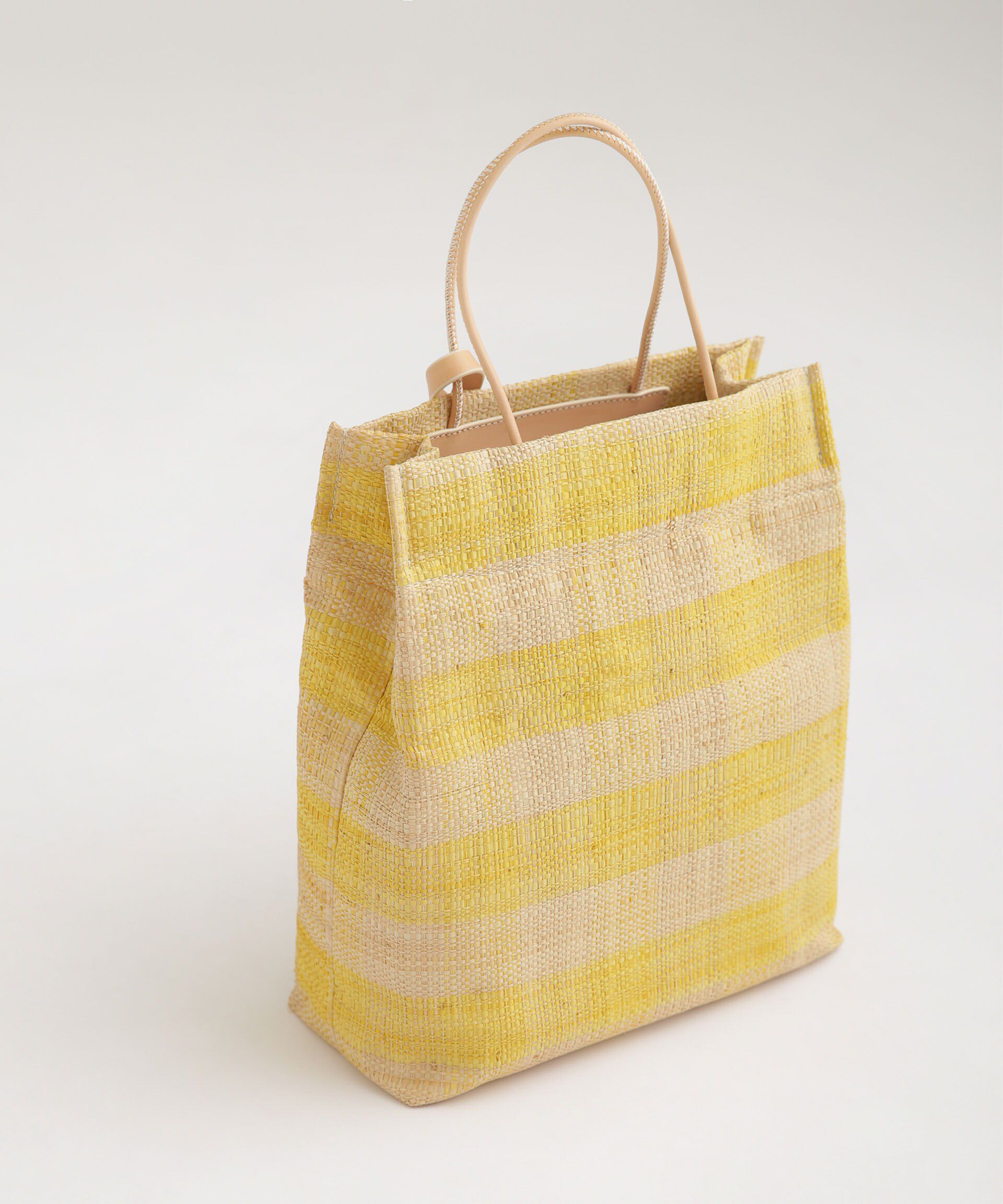 NANO universe「EleSac/PAPIRO S CHECK」|トートバッグ|イエロー