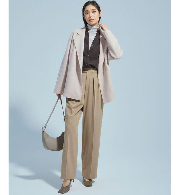 23区「【CLASSY.11月号掲載/洗える】ドライ2WAYストレッチ ワイドパンツ」|その他|