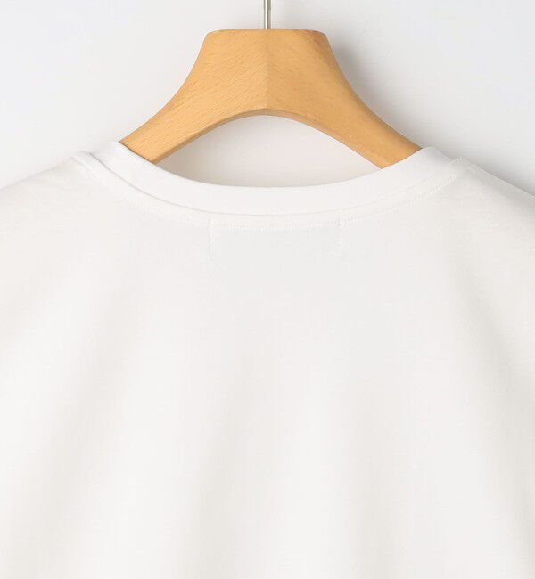 NOLLEY'S sophi「《撥水/汗染み軽減》ショート丈ロゴTシャツ」|Tシャツ・カットソー|