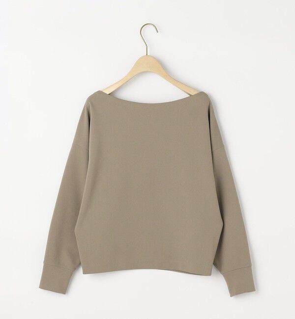 NOLLEY'S sophi「【BECシリーズ】《セットアップ対応》ウォッシャブルライトダンボールジョーゼット2WAYプルオーバー」|Tシャツ・カットソー|