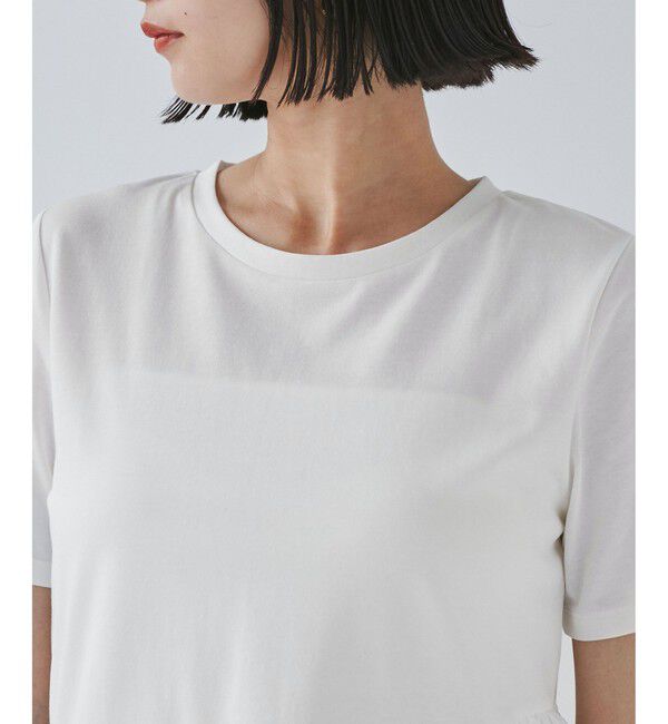 VIS「ペプラムドッキングプルオーバー」|Tシャツ・カットソー|