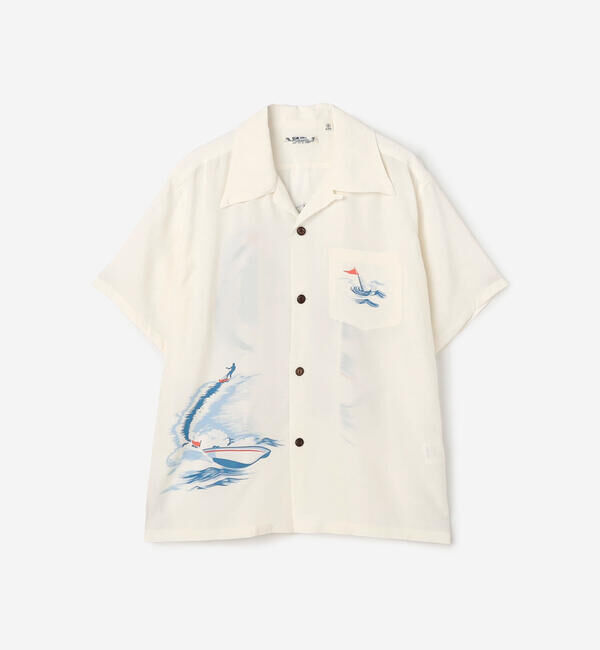  「SUN SURF | ハワイアンシャツ &ldquo;WATER SKIING&rdquo; WOMEN」|シャツ・ブラウス|