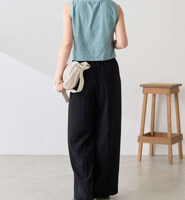  「【AMOU/アムー別注】フラワーロゴノースリーブ」|Tシャツ・カットソー|