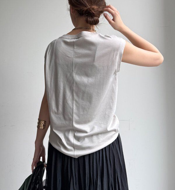  「【接触冷感】リヨセル混フレンチプルオーバー」|Tシャツ・カットソー|