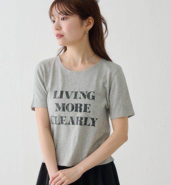  「【S.Mサイズ展開】ヴィンテージ加工ロゴTEE」|Tシャツ・カットソー|