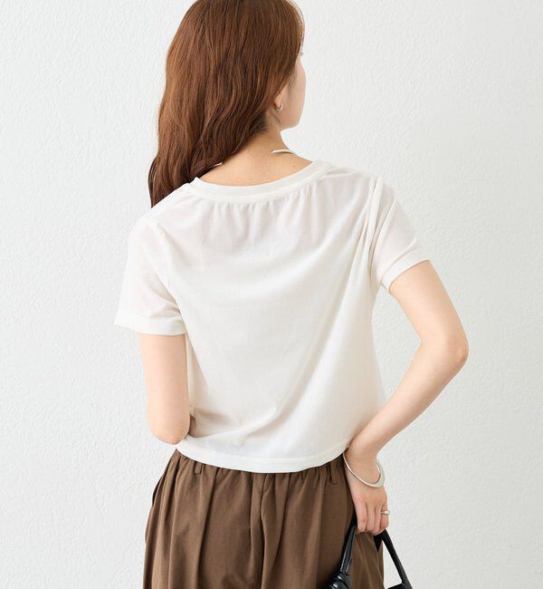  「【BLK/WEB限定カラー】ベロアTシャツ」|Tシャツ・カットソー|