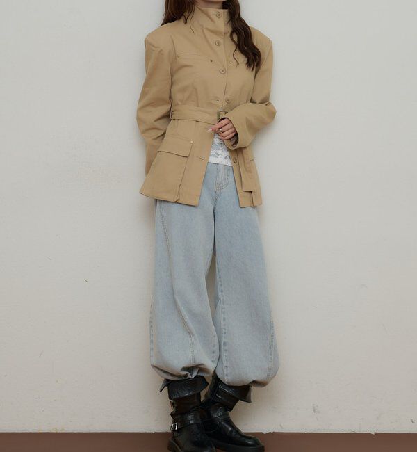  「ナポレオントレンチ」|トレンチコート|