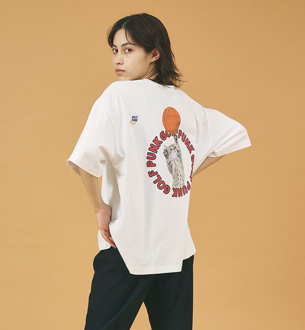 ABAHOUSE「【WEB限定】GOLF PUNK グラフィックTEEシリーズ/ユニセックス」|Tシャツ・カットソー|ホワイト系その他2