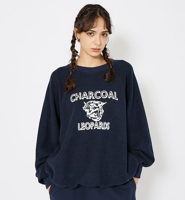 ABAHOUSE「【AMERICANA&times;ORIGINAL Charcoal／アメリカーナ&times;オリジナ」|スウェット・ジャージ|ネイビー