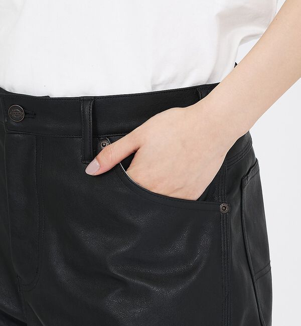 ABAHOUSE「【Dickies / ディッキーズ】フェイクレザーペインターパンツ / DB20」|その他|