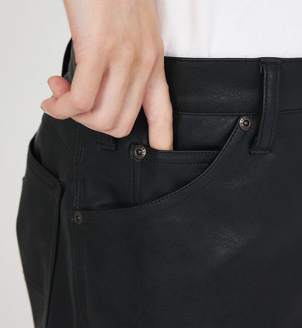 ABAHOUSE「【Dickies / ディッキーズ】フェイクレザーペインターパンツ / DB20」|その他|