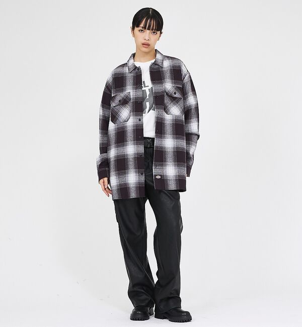 ABAHOUSE「【Dickies / ディッキーズ】フェイクレザーペインターパンツ / DB20」|その他|