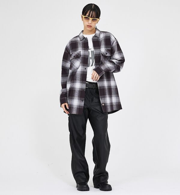 ABAHOUSE「【Dickies / ディッキーズ】フェイクレザーペインターパンツ / DB20」|その他|
